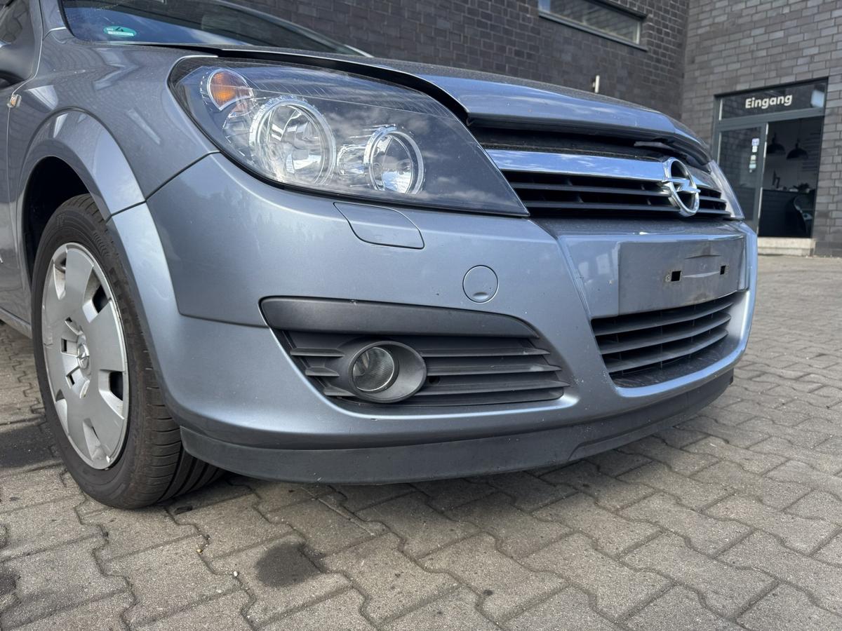Opel Astra H original Sto&szlig;stange Stossf&auml;nger vorn Z163 Lichtsilber Bj.2006